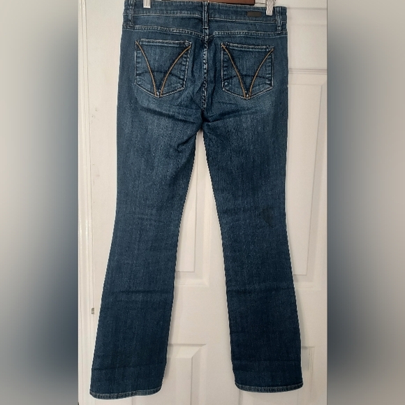 Kut from the Kloth Dark Blue Flare Jeans - Picture 2 of 5